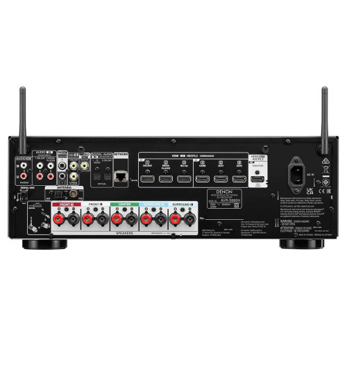 Denon AVR-S660H - Amplituner sieciowy kina domowego 5.2 8K FM