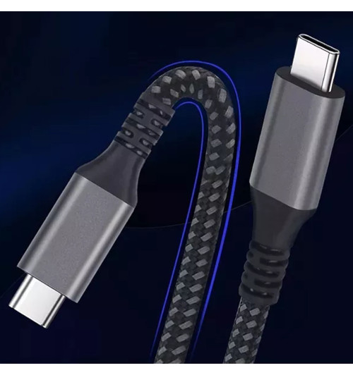 WireWay WW331412 USB 4.0 - Kabel USB-C do USB-C Fast Charge 100W 40Gb/s 5K@60Hz - 1.2m