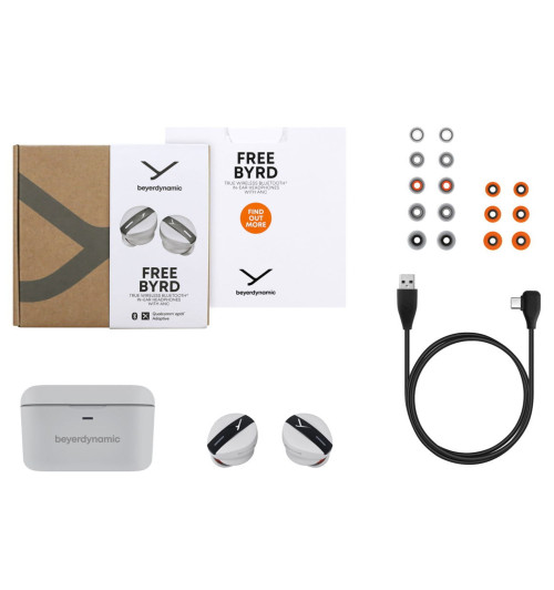 Beyerdynamic Free BYRD - Bezprzewodowe słuchawki dokanałowe Bluetooth 5.2 z ANC