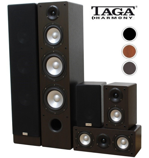 Zestaw kolumn kina domowego TAGA HARMONY TAV-406 v2 - 5.0
