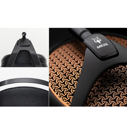 Meze Empyrean - Audiofilskie hybrydowe izodynamiczne słuchawki wokółuszne Hi-End