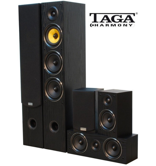 Zestaw kolumn kina domowego TAGA HARMONY TAV-506 v2 - 5.0