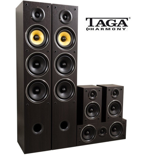 Zestaw kolumn kina domowego TAGA HARMONY TAV-506 v2 - 5.0