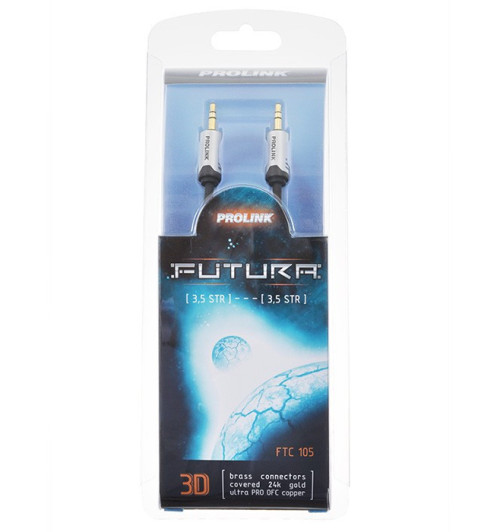 Prolink Futura FTC105 1m kabel Jack 3.5 mm