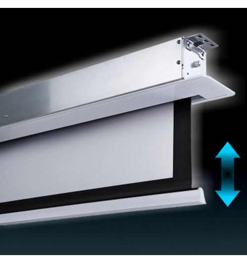 Suprema Polaris Lite 16:9 305x172cm Matt White HD - Ekran projekcyjny z napędem elektrycznym