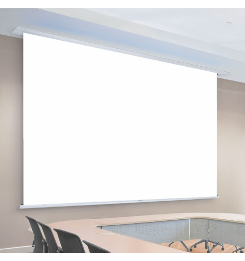 Suprema Polaris Pro White 4:3 332x249cm Matt White HD - Ekran projekcyjny z napędem elektrycznym