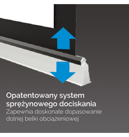 Suprema Kastor Pro - Ekran projekcyjny z napędem elektrycznym