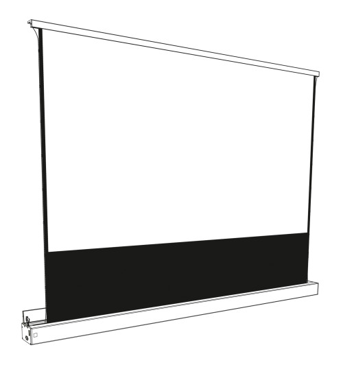 Suprema Libra Electro 16:9 - Elektrycznie rozwijany przenośny ekran projekcyjny