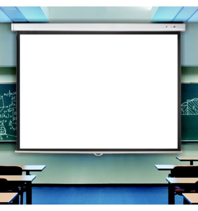 Suprema Lupus Manual Matt White - Ekran projekcyjny ścienno-sufitowy