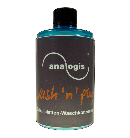 Analogis 6366 Wash'n'play 165ml - Koncentrat płynu do czyszczenia płyt winylowych