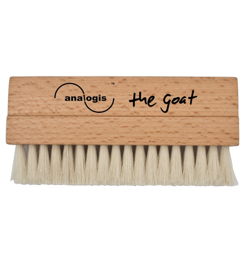 Analogis Brush 4 the Goat - Szczotka z naturalnego włosia do czyszczenia płyt winylowych