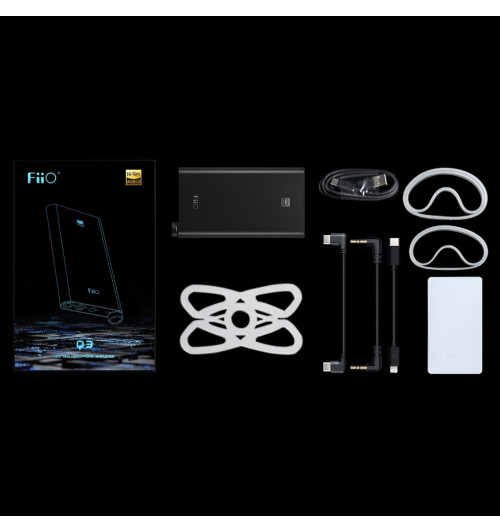 FiiO Q3 MQA (Q3S) - Przenośny wzmacniacz słuchawkowy DAC