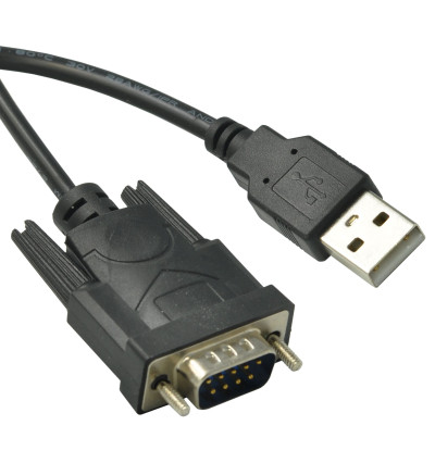Adapter konwerter USB do RS232 - 0,8m