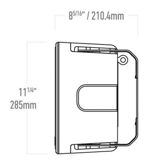 Głośnik naścienny Monitor Audio Climate 50 schemat