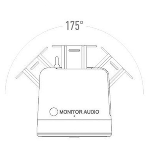 Monitor Audio Climate 60 - Głośniki naścienne białe schemat
