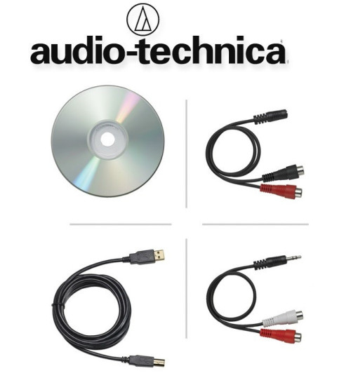 Gramofon automatyczny Audio-Technica AT-LP120-USB