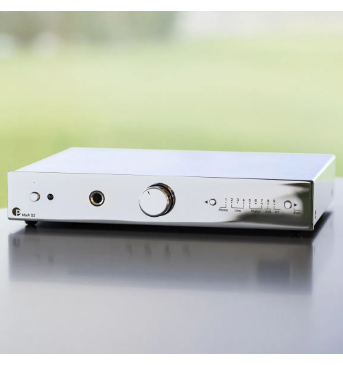 Pro-Ject MaiA S2 Special Chrome Edition – Wzmacniacz zintegrowany stereo z odbiornikiem Bluetooth