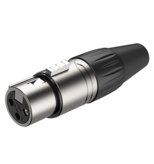 Roxtone XP3FM - Wtyki mikrofonowe XLR żeńskie męskie (para)