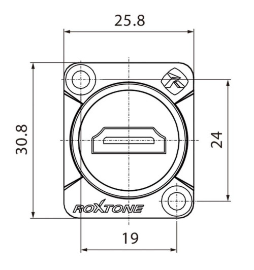 Roxtone RAH14D - Złącze gniazdo HDMI