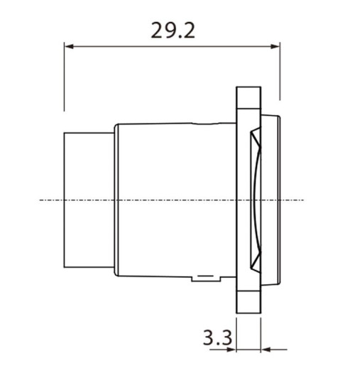 Roxtone RAH14D - Złącze gniazdo HDMI