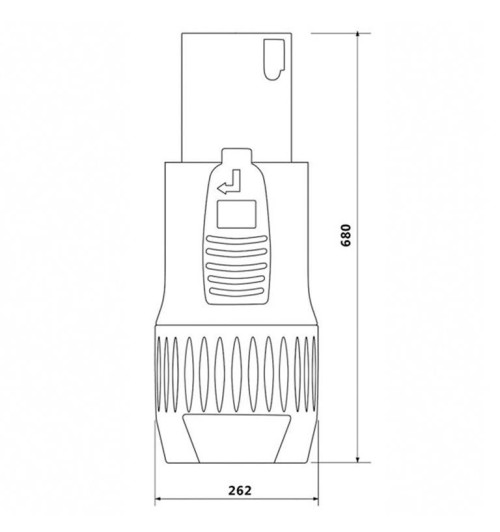 Roxtone RP031 - Wtyk głośnikowy niebieski