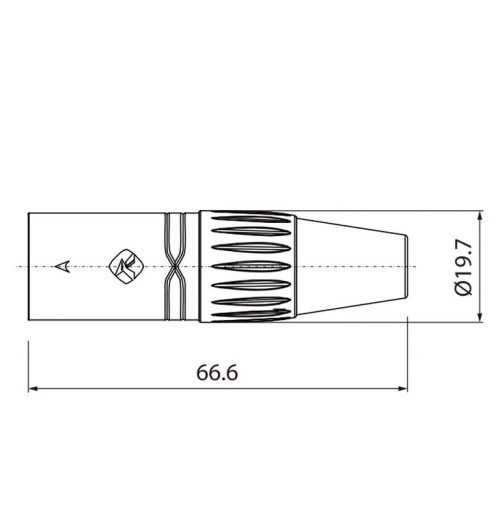 Roxtone RXP3MP-BT3 - Wtyk nakablowy XLR