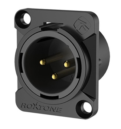 Roxtone RX3MD-BG - Gniazdo panelowe XLR