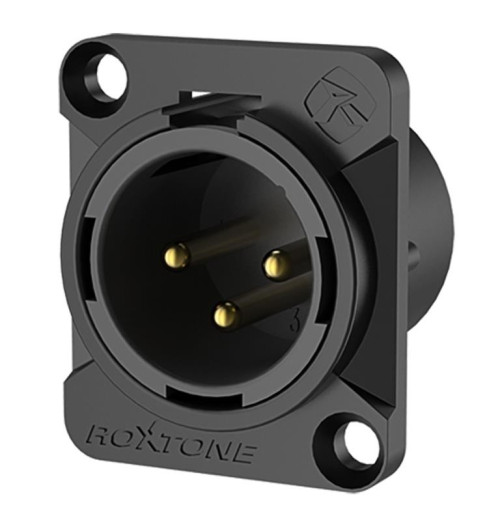 Roxtone RX3MD-BG - Gniazdo panelowe XLR