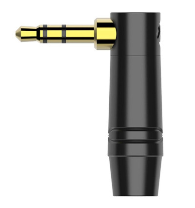 Roxtone RMJ3RPP-BG - Wtyk kątowy mini Jack 3,5 mm stereo