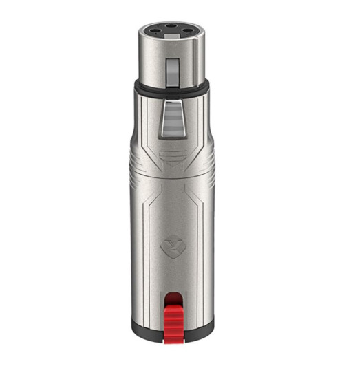 Roxtone RA3XFJF - Przejściówka XLR żeńskie - Jack 6,3 mm stereo