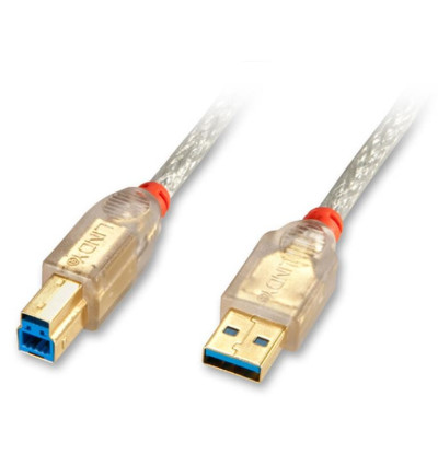 Lindy 31839 - Kabel USB 3.0 A-B 5 m
