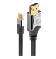 Lindy Cromo Line 36310 - Kabel Mini DisplayPort - DisplayPort 0,5m