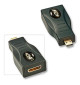 Lindy 41296 - Przejściówka gniazdo mini HDMI - wtyk micro HDMI