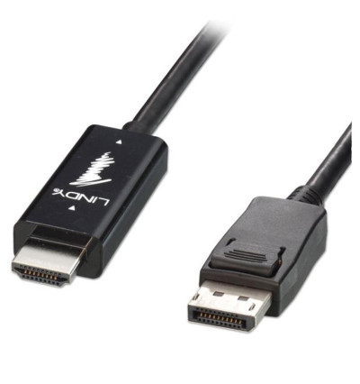 Lindy 41487 - Kabel HDMI - DisplayPort 3 m