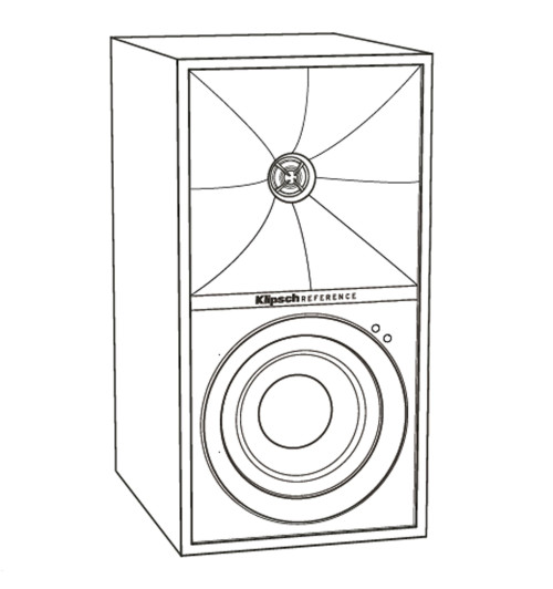 Klipsch R-40PM – Aktywne kolumny podstawkowe / monitory (para)