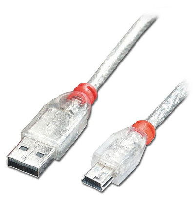 Lindy 41783 - Kabel USB A - mini USB B