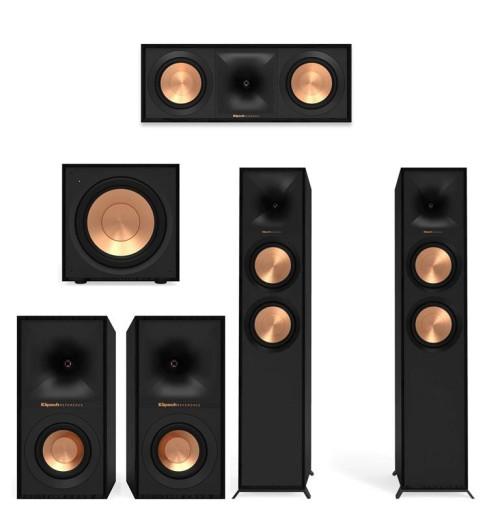 Klipsch New Reference (R-600F + R-50C + R-40M + R-101SW) – Zestaw kina domowego 5.1