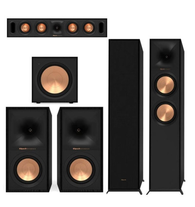 Klipsch New Reference (R-605FA + R-30C + R-50M + R-121SW) – Zestaw kina domowego 5.1