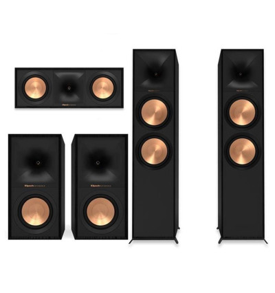 Klipsch New Reference (R-800F + R-50C + R-50M) – Zestaw kina domowego 5.0