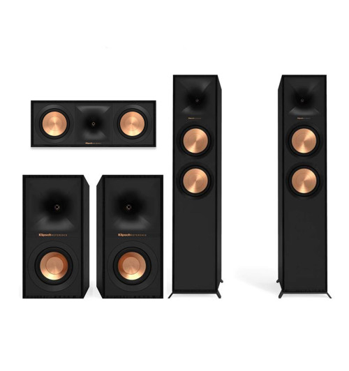 Klipsch New Reference (R-600F + R-50C + R-40M) – Zestaw kina domowego 5.0