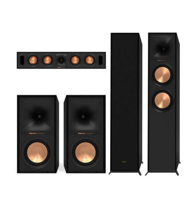 Klipsch New Reference (R-605F + R-30C + R-50M) – Zestaw kina domowego 5.0