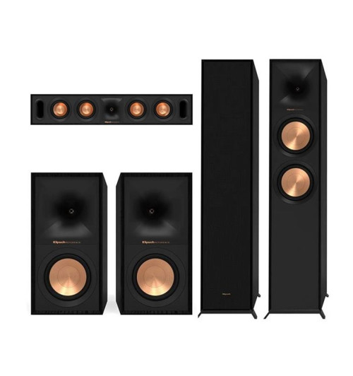 Klipsch New Reference (R-605F + R-30C + R-50M) – Zestaw kina domowego 5.0