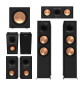 Klipsch New Reference (R-800F + R-50C + R-40M + R-40SA + R-101SW) – Zestaw kina domowego 7.1