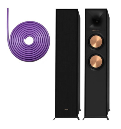 Klipsch R-605FA New Reference Base – Kolumny głośnikowe podłogowe + przewód Melodika 5 m GRATIS