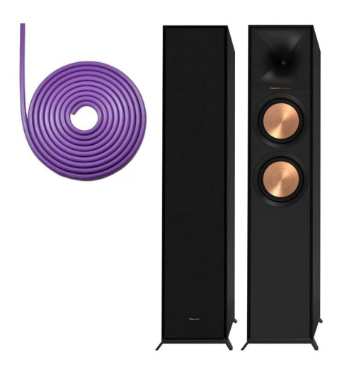 Klipsch R-605FA New Reference Base – Kolumny głośnikowe podłogowe + przewód Melodika 5 m GRATIS