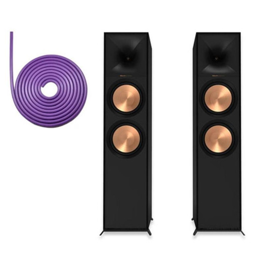Klipsch R-800F New Reference Base – Kolumny głośnikowe podłogowe + przewód Melodika 5 m GRATIS