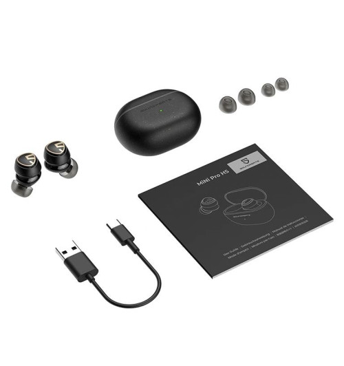 SOUNDPEATS Mini Pro HS - bezprzewodowe słuchawki dokanałowe Bluetooth 5.3