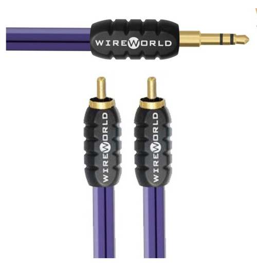 WireWorld Pulse (PUN) - przewód interkonekt Mini Jack 2xRCA