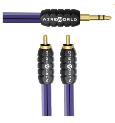 WireWorld Pulse (PUN) - przewód interkonekt Mini Jack 2xRCA