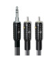 WireWorld Nano-Silver Eclipse (SEN) - przewód interkonekt Mini Jack - 2xRCA